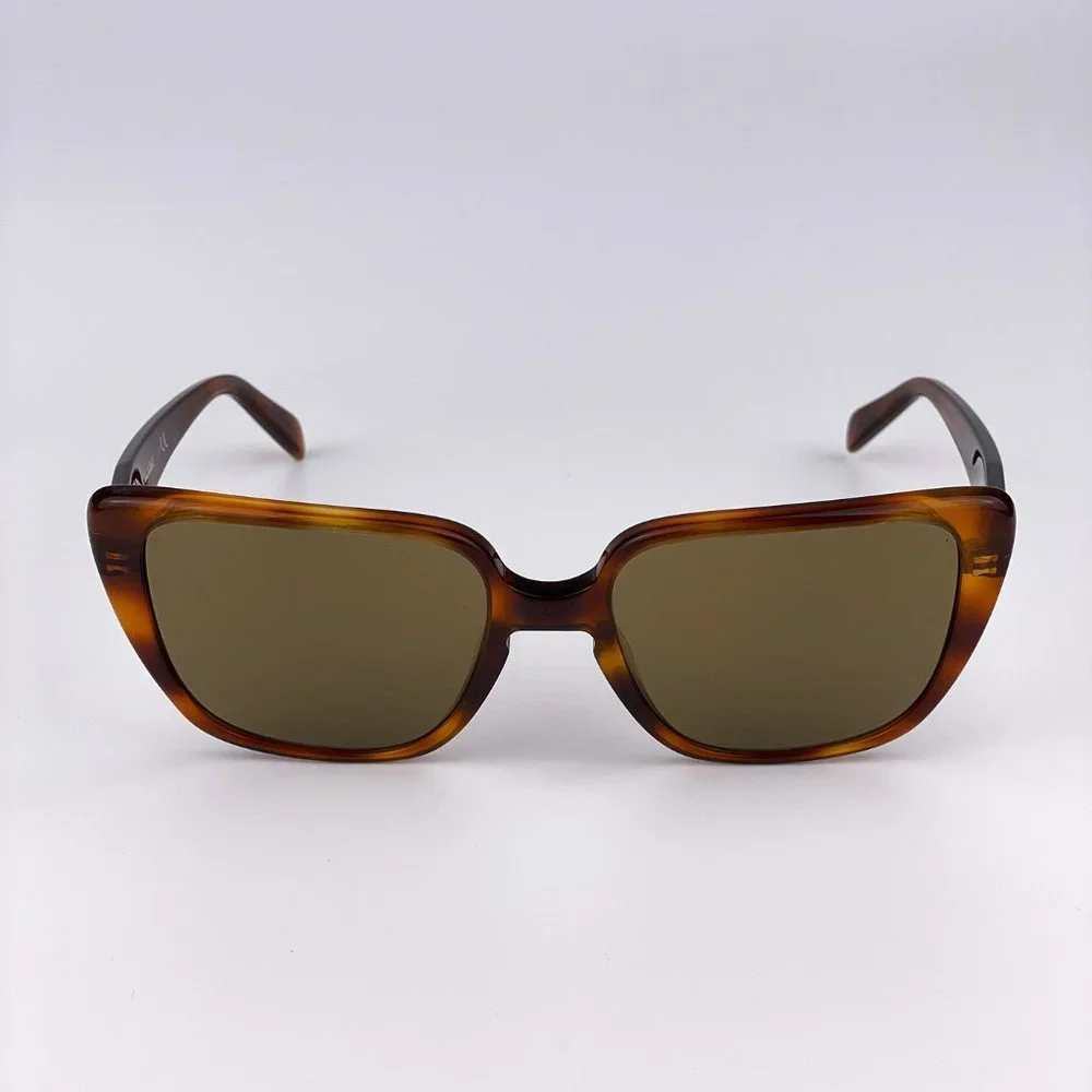 🔥 CELINE CL40047I/S 53E Sunglasses Havana Brown Oversized Women - Picture 3 of 9
